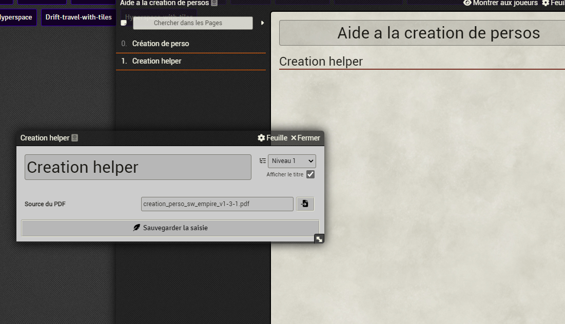 Pdf not loading on journal · Issue #1202 · StarWarsFoundryVTT ...