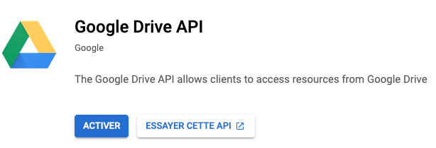 google drive api