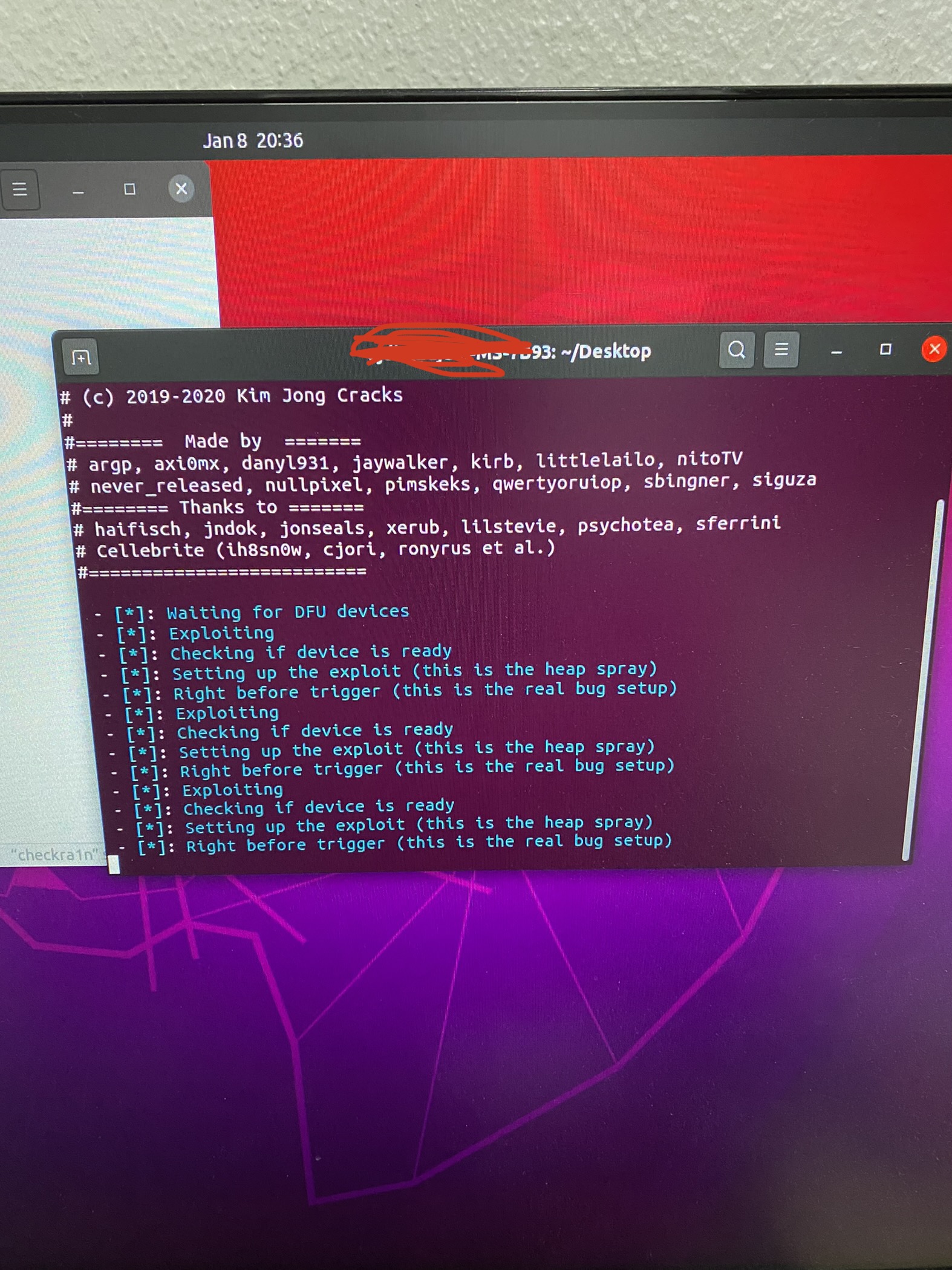 Checkra1n stuck on jailbreak loop · Issue 1949 · checkra1n/BugTracker