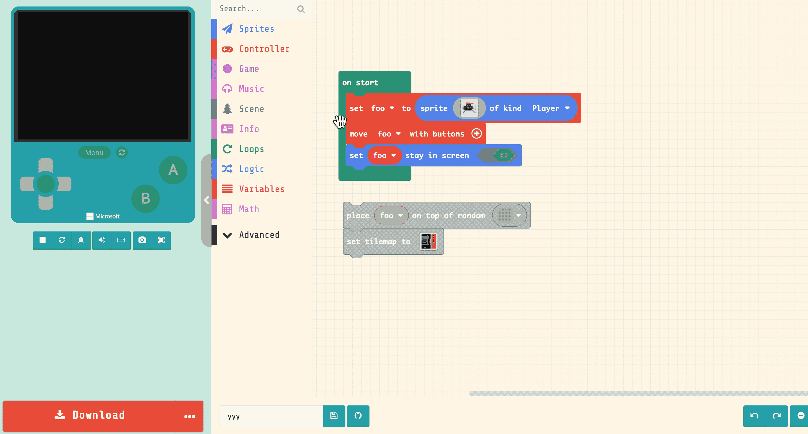 Simple game not working when sprite name has trailing space · Issue