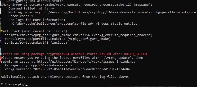 build failure, cant download 80% of libs. · Issue #19598 · microsoft ...