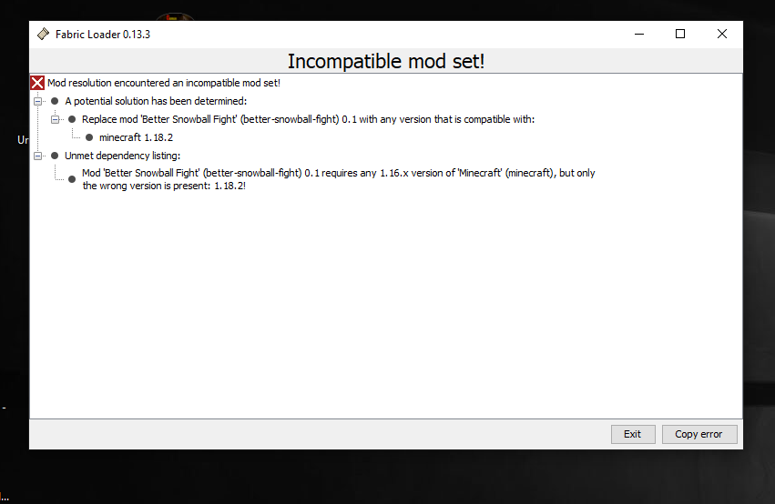 1.16.x error · Issue #1 · linngdu664/Better-Snowball-Fight · GitHub