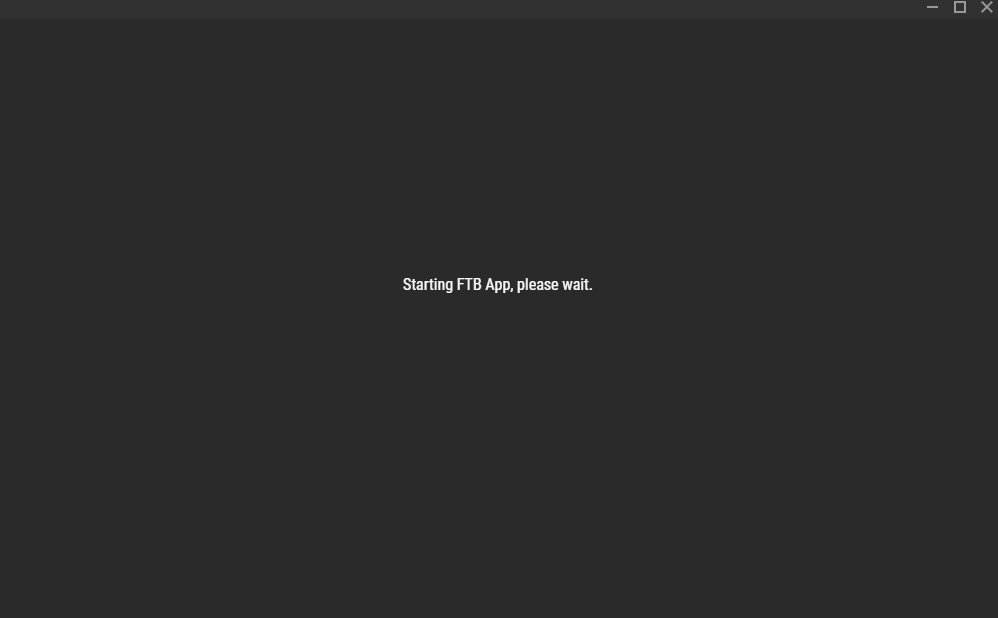 [Bug] Starting up the App · Issue #123 · FTBTeam/FTB-App · GitHub