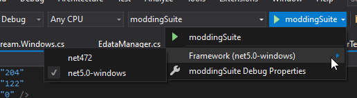 modding suite seems broken after the 4.7.2 NET Framework update · Issue ...