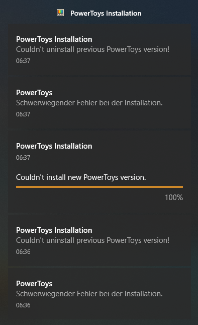 Can't update to new release version · Issue #7234 · microsoft/PowerToys ...