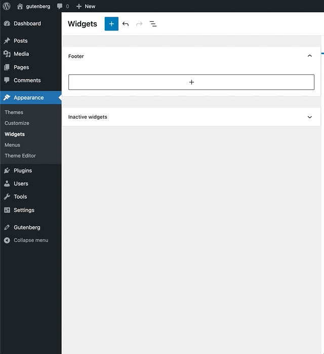 Widgets Editor: secondary sidebar should close on narrow widths · Issue ...