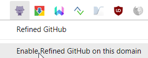 Enterprise working? · Issue #1467 · refined-github/refined-github · GitHub