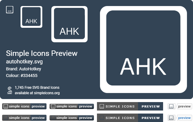Add/AutoHotkey by bhavyagosai · Pull Request #4911 · simple-icons ...