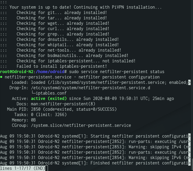Debian Iptables persistent Vs Ubuntu Netfilter persistent Issue 1110 Debian Iptables persistent Vs Ubuntu Netfilter persistent Issue 1110
