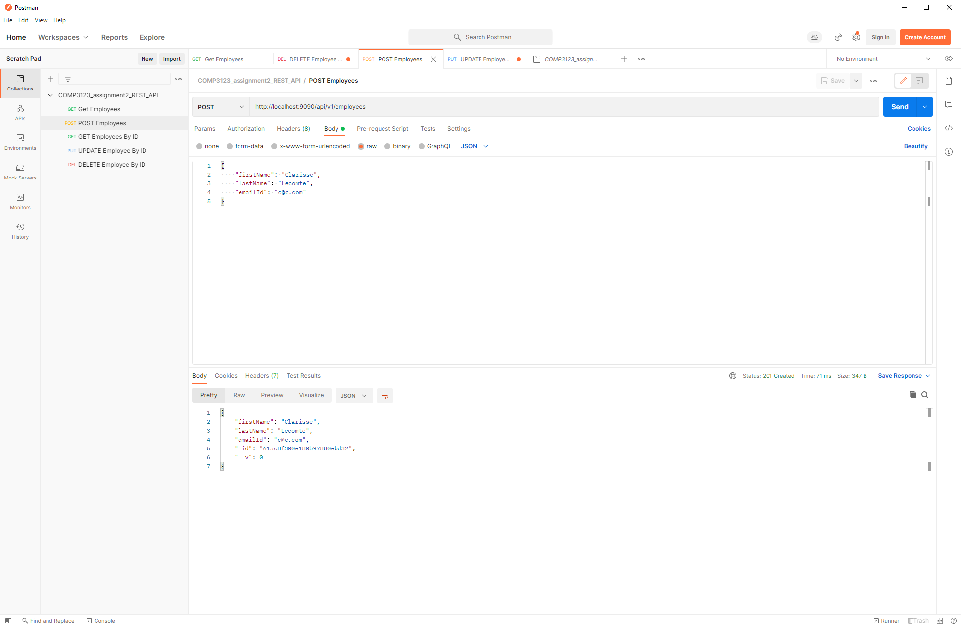 GitHub - duckybom/101234383_assignment2_backend