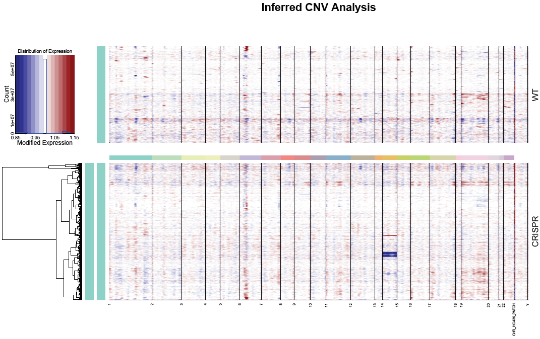 Extraction interesting cells with deletion from infercnv results ...