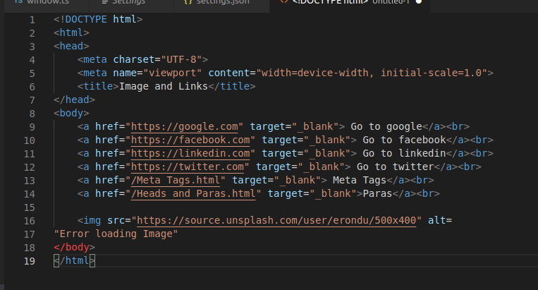 HyperLinks in HTML · Issue #114196 · microsoft/vscode · GitHub