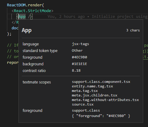 Setting color not displayed in editor in VS code · Issue #138569 ...