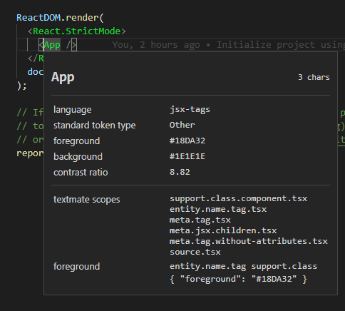 Setting color not displayed in editor in VS code · Issue #138569 ...