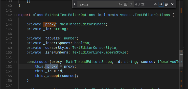 selection highlight has same color as search highlight · Issue #34087 ...