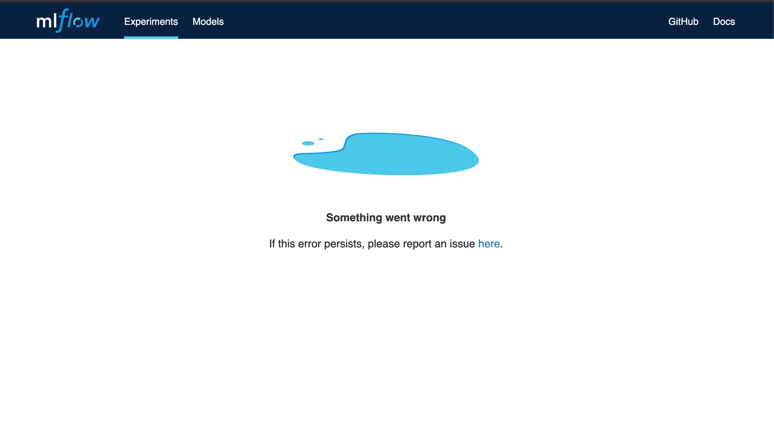 [BUG] UI crashes as soon as the model is registered via API · Issue ...