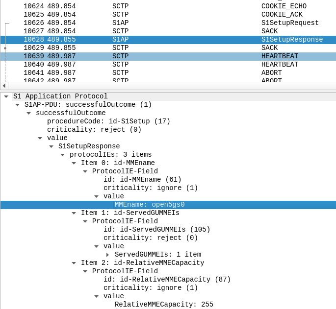 Adding MMEName to S1SetupResponse · Issue #444 · open5gs/open5gs · GitHub