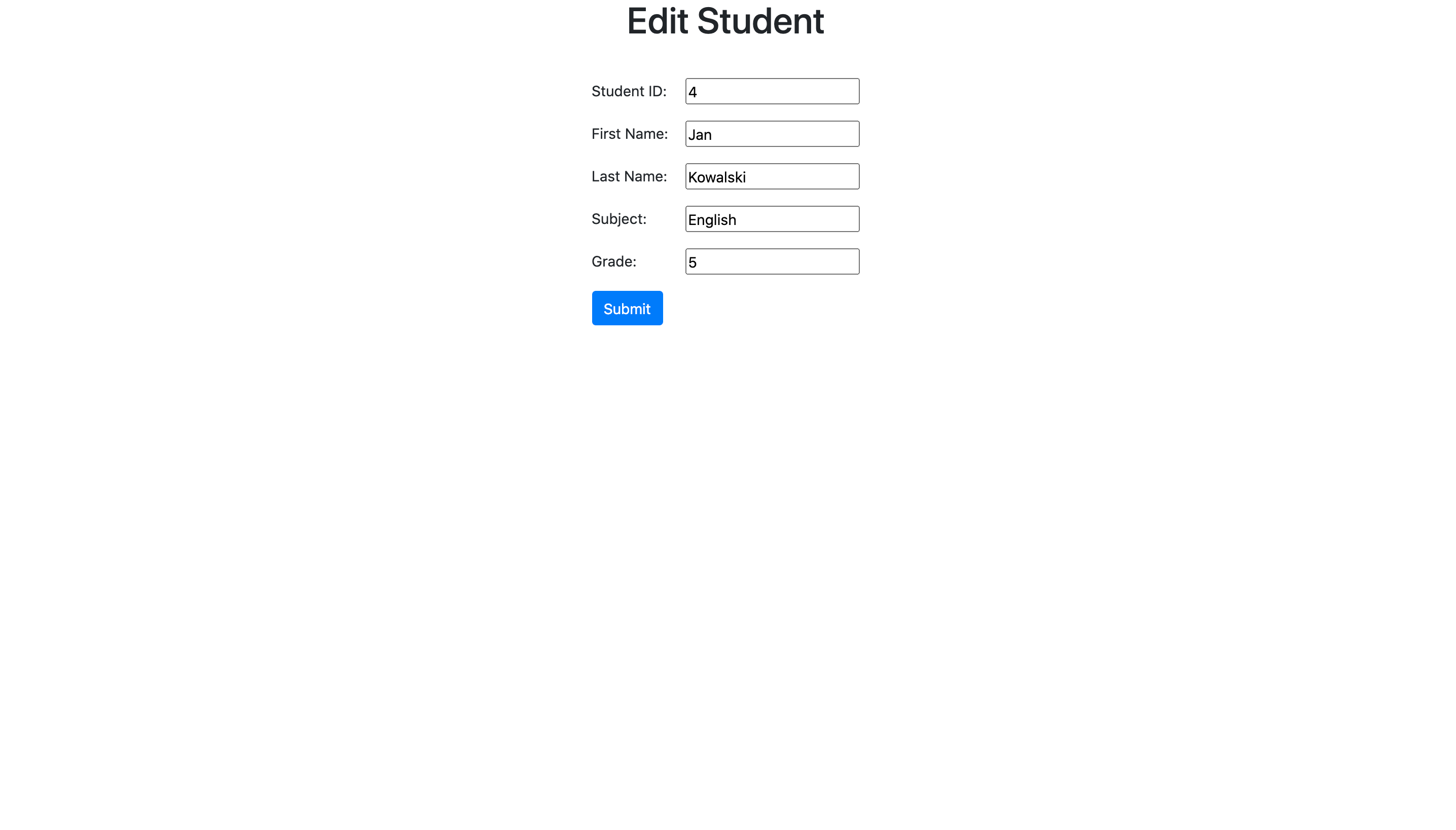 GitHub - erykszczesniak/Studentsystem: Student System to register ...