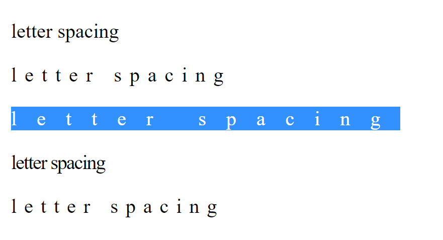 Letter spacing is applied after last letter · Issue #528 · motion ...