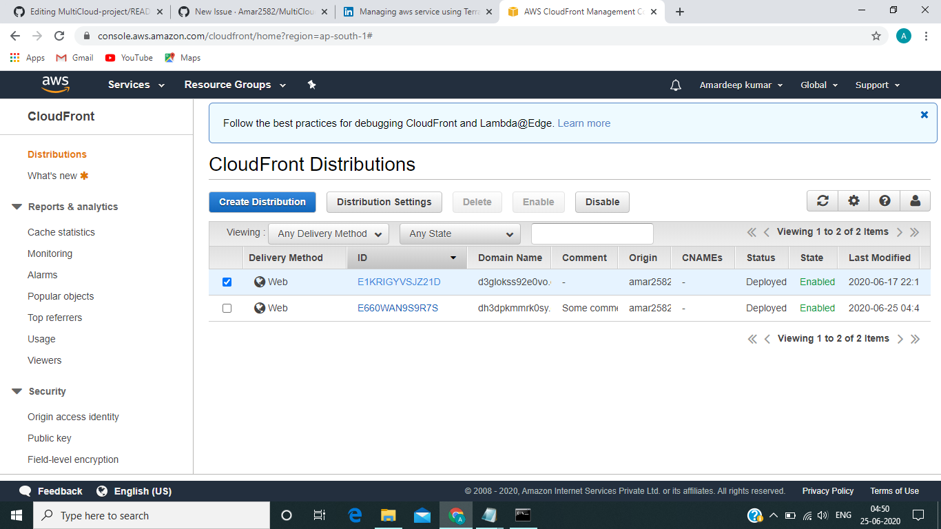 GitHub - Amar2582/MultiCloud-project