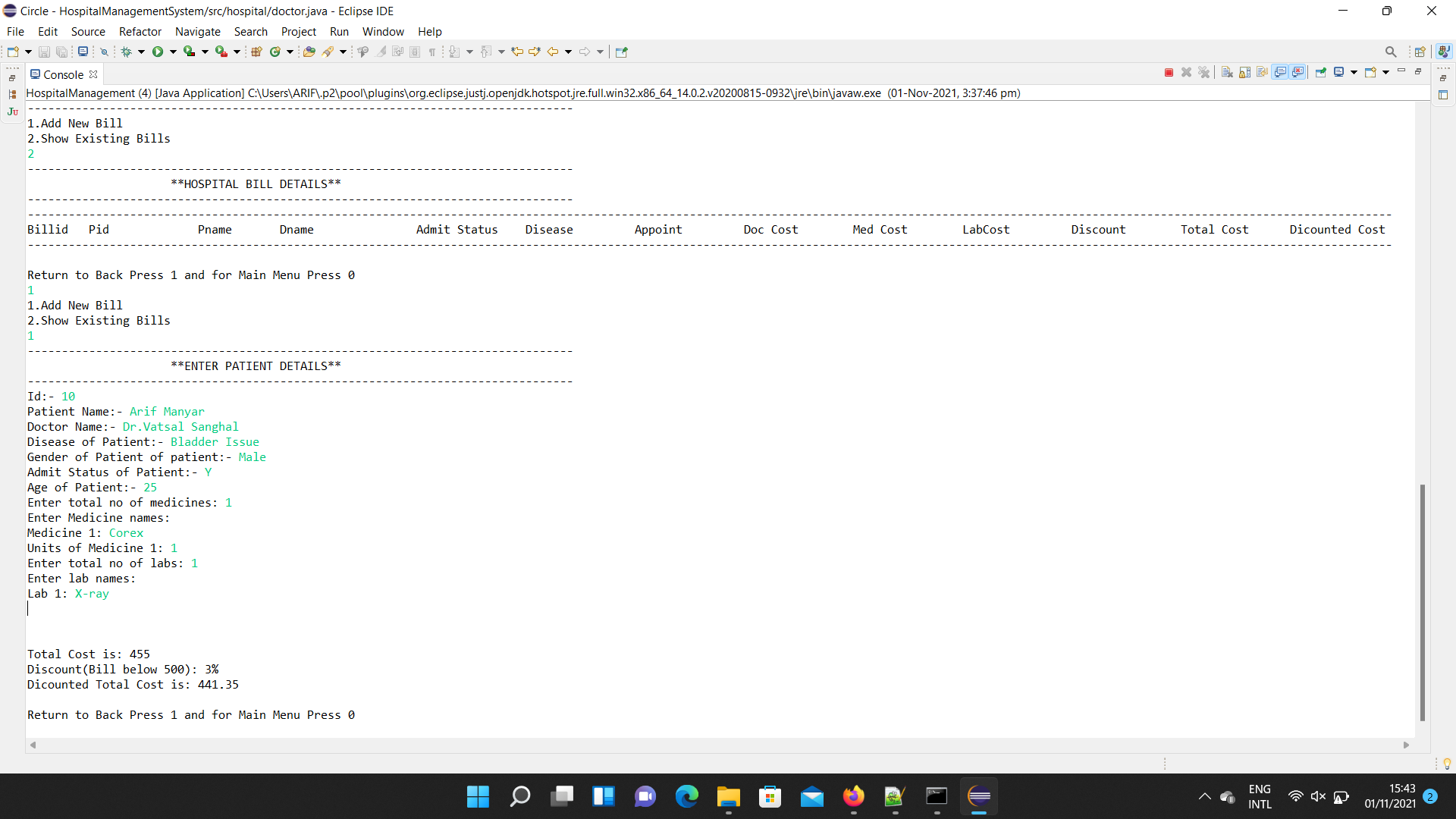 GitHub - Arif-2000/Hospital-Management-System: Hospital Management System