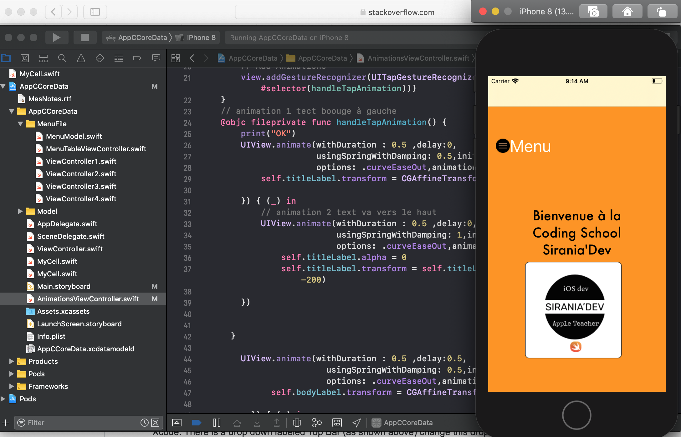 GitHub - SiraniaDev/AppCCoreData