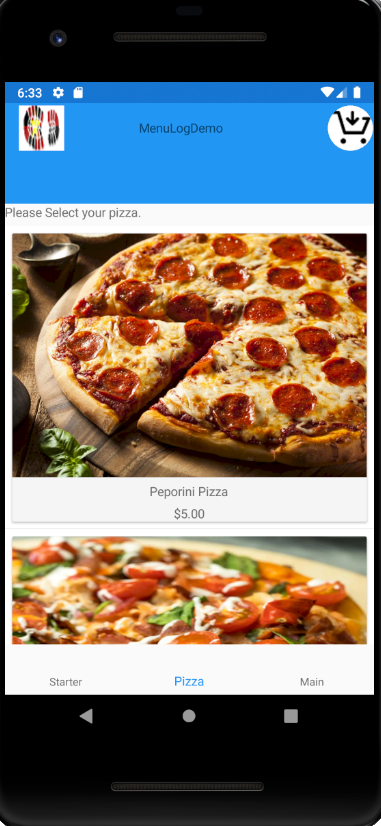 GitHub - SanjokLimbu/MenuLogDemo: Mobile Order Demo