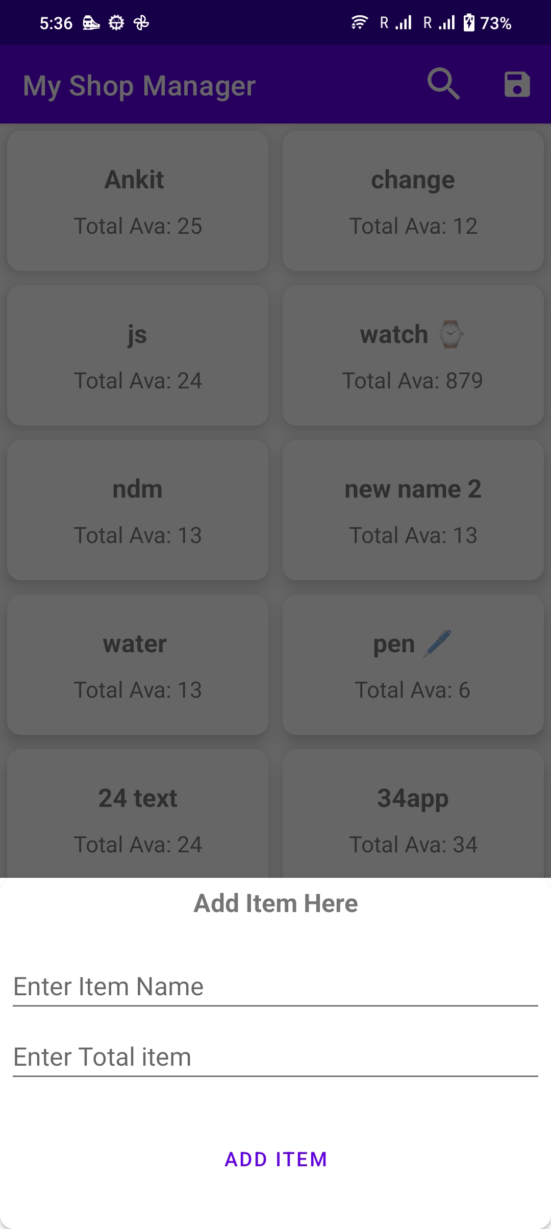 GitHub - ankit3r/my-shop-manager: this application use to manage shop items