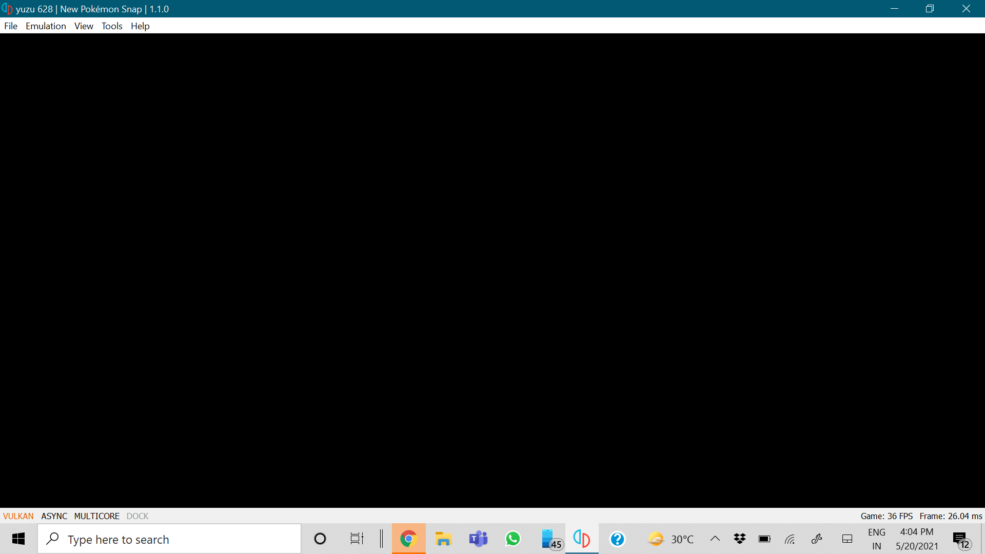 New Pokemon Snap shows a black screen for some time while launching · Issue  #6342 · yuzu-emu/yuzu · GitHub