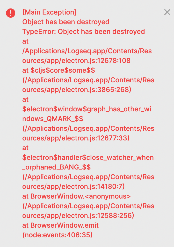 无法关闭图谱窗口 · Issue #5771 · logseq/logseq · GitHub