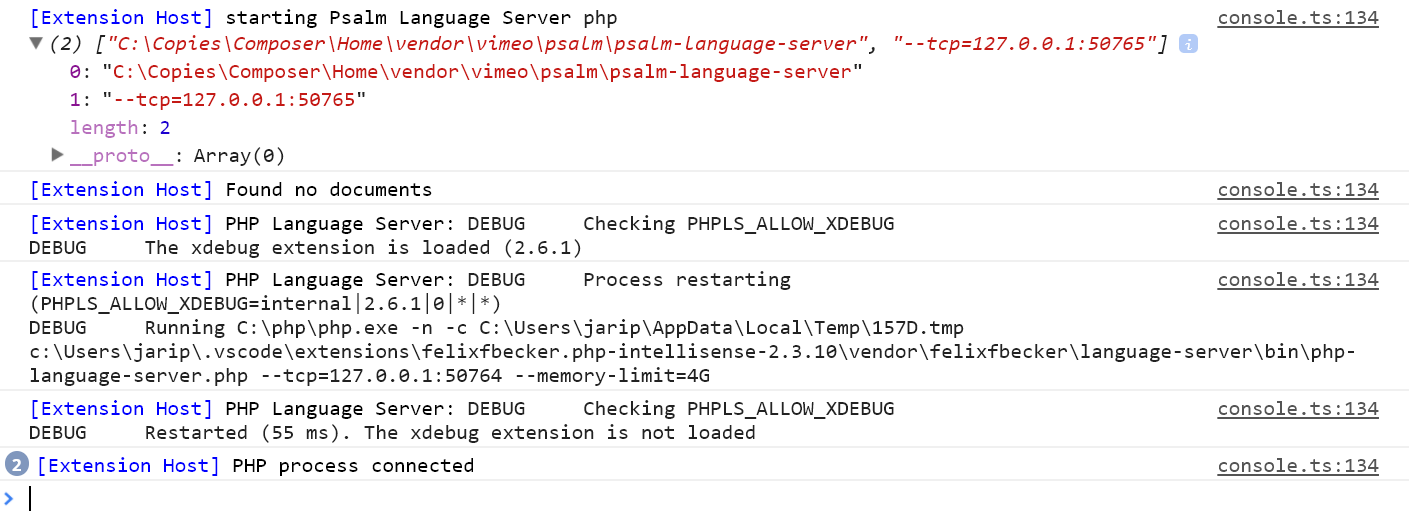 Can't start the language server (Windows) · Issue #2 · psalm/psalm ...