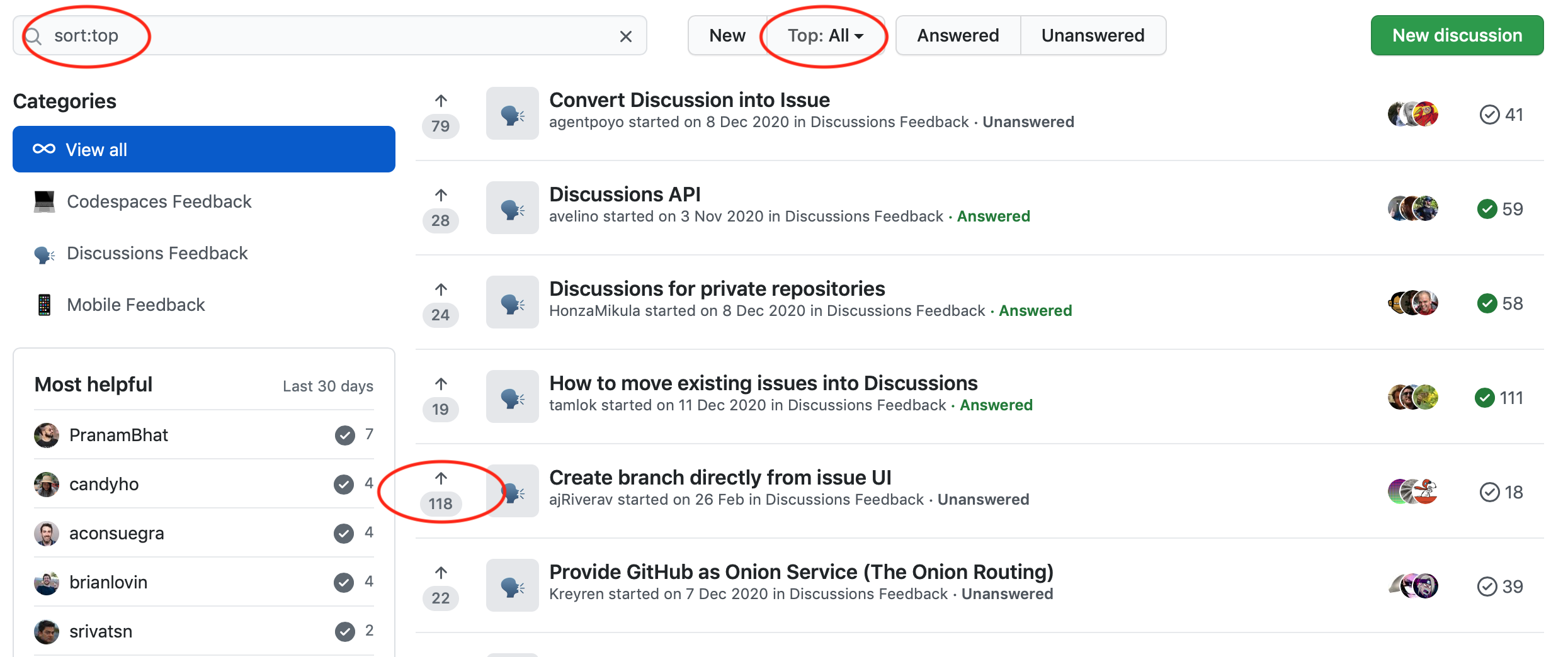 Communicating the intent of "Top" · community · Discussion #3706 · GitHub