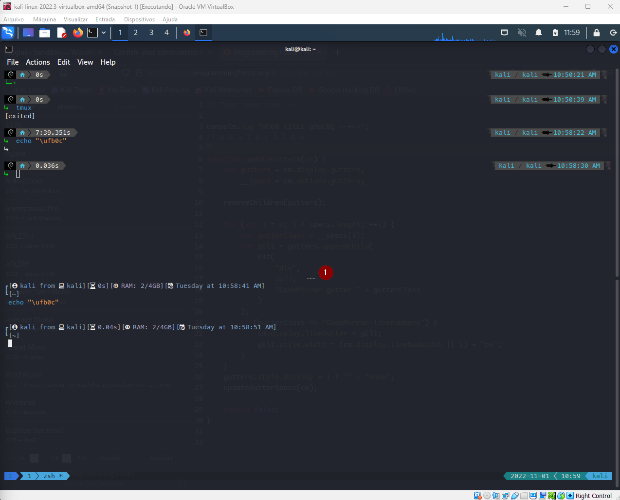 Sonicboom not perfectly working under tmux? · JanDeDobbeleer ohmyposh