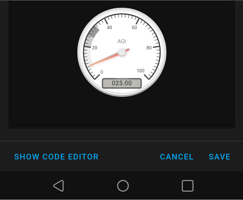 Unable to set max properly · Issue 50 · customcards/canvasgaugecard