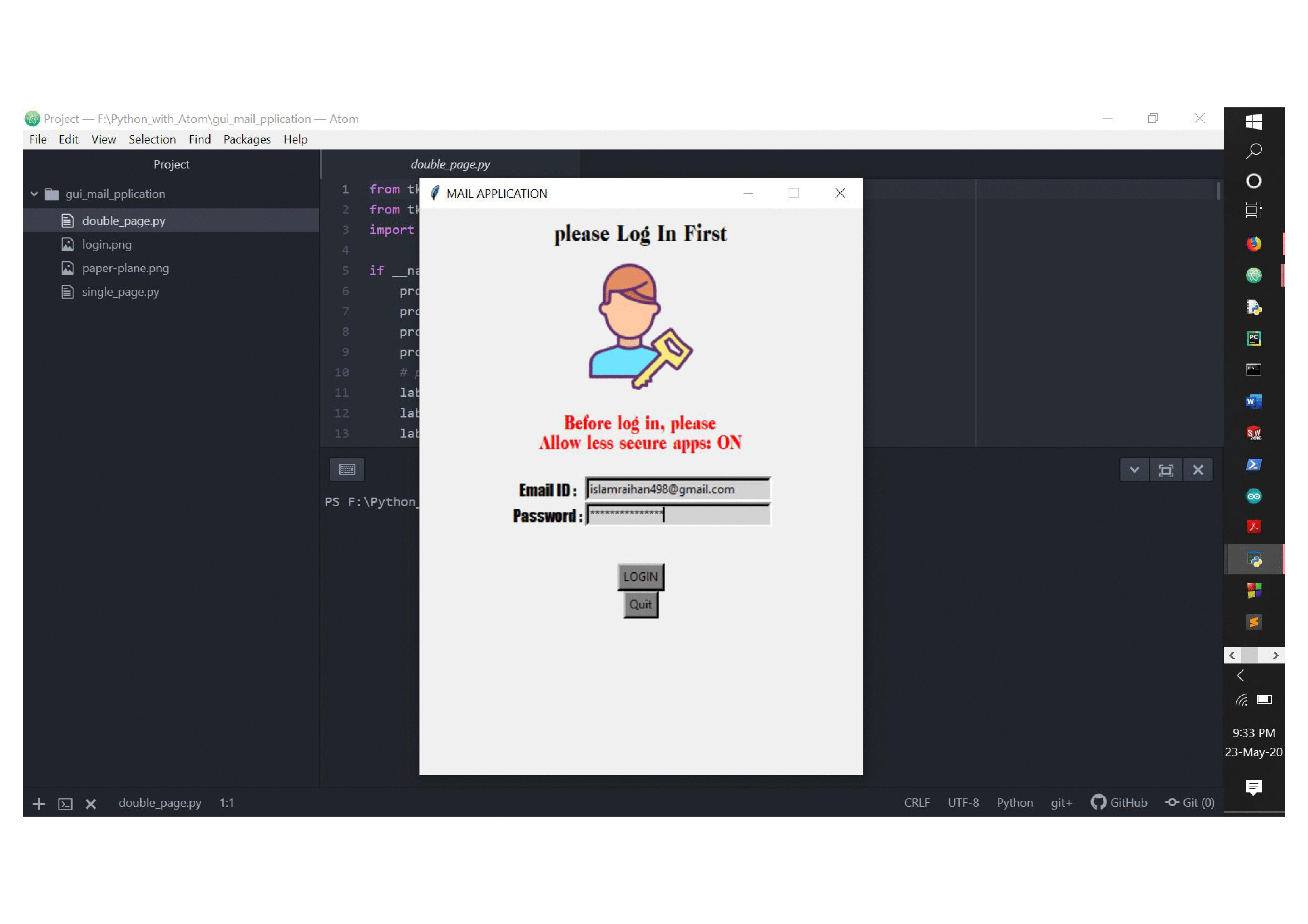 GitHub - Raihan-009/python-mail-application: gui mail application via ...