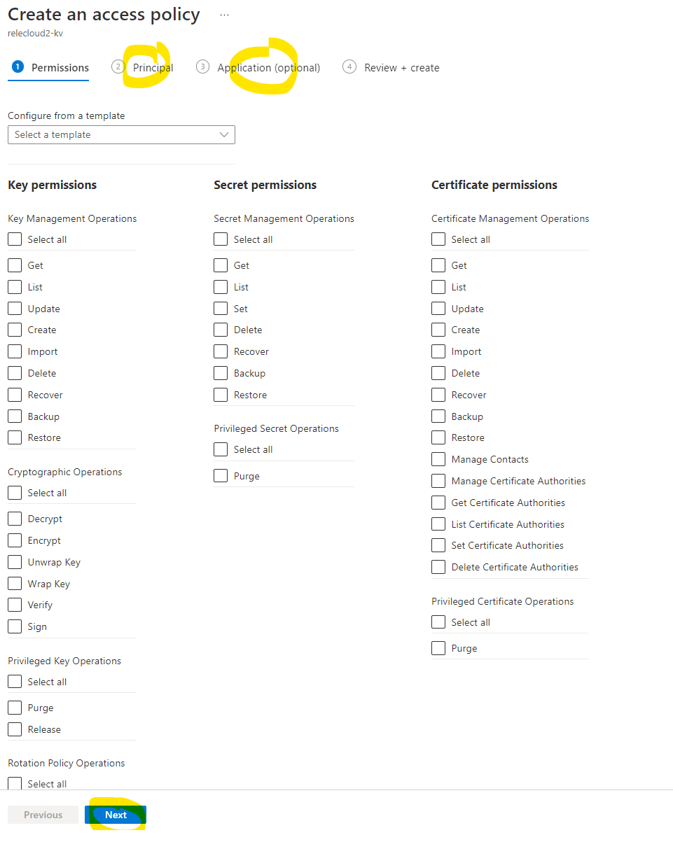 Lab 07 Key Vault Access Policy UI Changed Issue 585 lab-07-key-vault-access-policy-ui-changed-issue-585