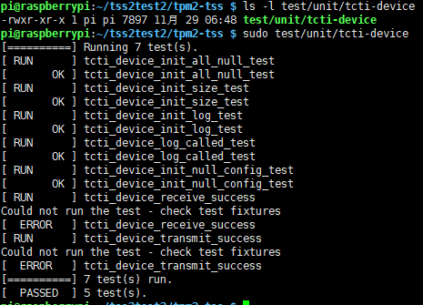 Unit test for unsuccessful receive calls · Issue #381 · tpm2-software ...