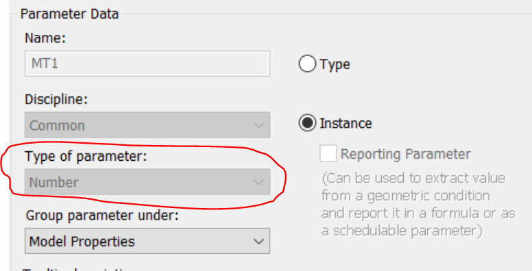 adding shared family parameter with (Family Type) not working · Issue ...