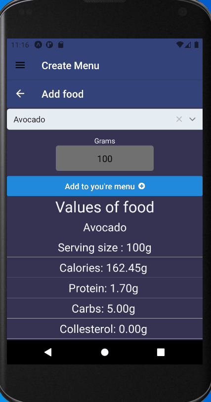 GitHub - benvinert/React_native_nutrition_menu