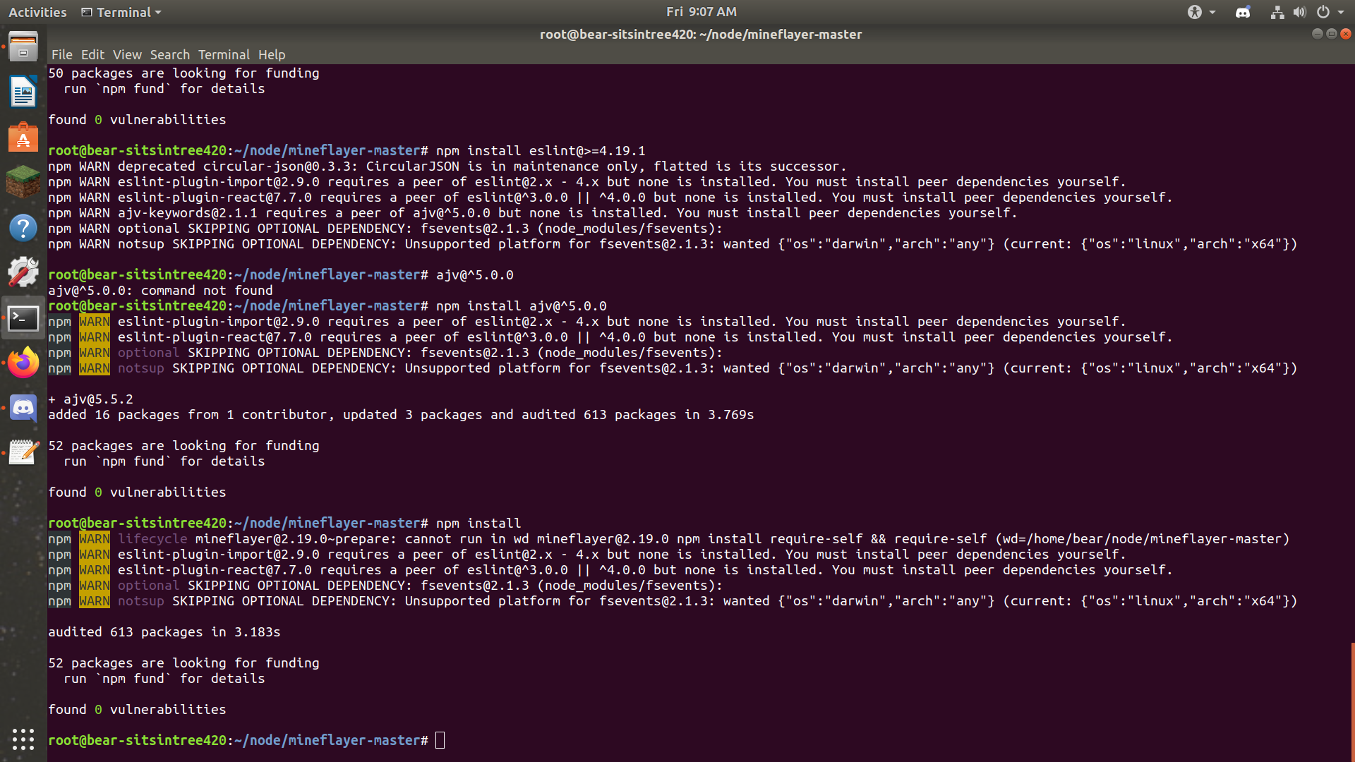 Broken peer directorys · Issue #1046 · PrismarineJS/mineflayer · GitHub