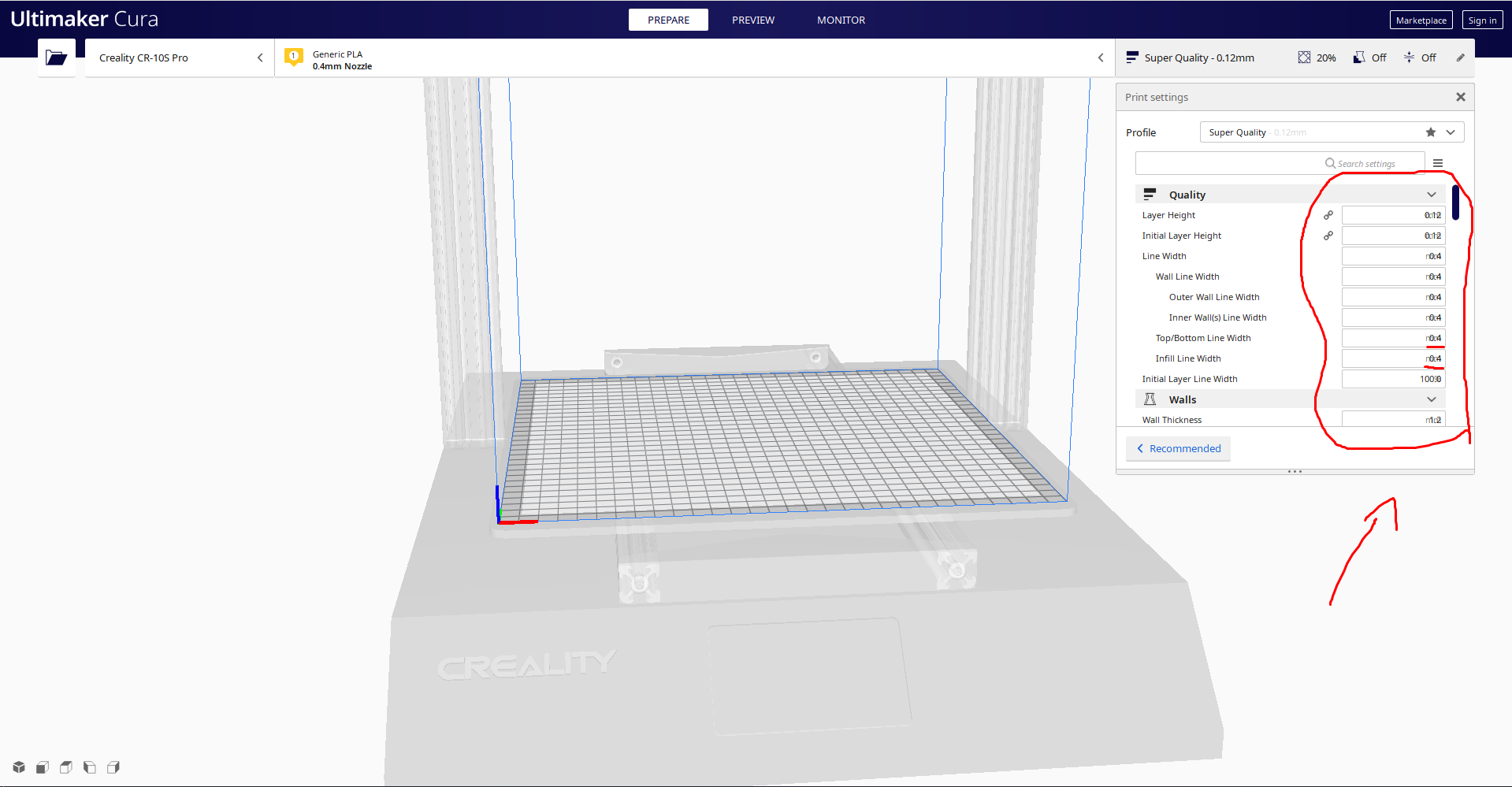 bug in thr box settings · Issue #9881 · Ultimaker/Cura · GitHub