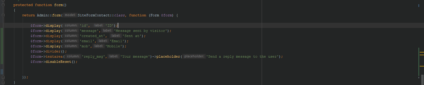 Modify Form Footer Content · Issue #2010 · z-song/laravel-admin · GitHub