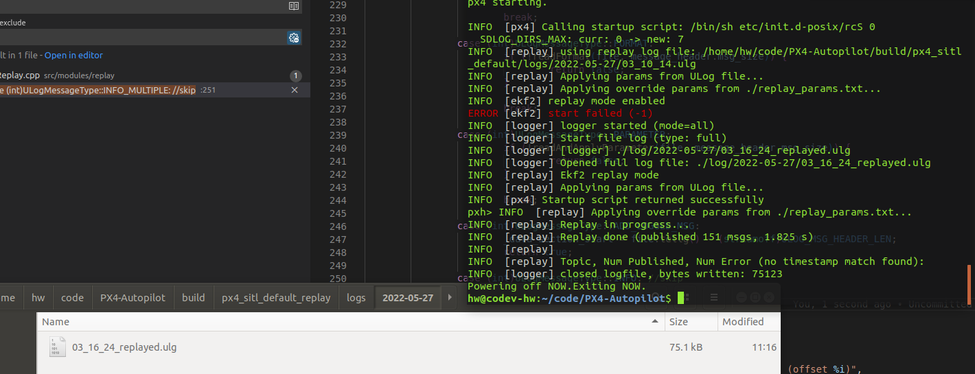 ekf2 replay does not work for SDLOG_PROFILE = 2 · Issue #17578 · PX4 ...