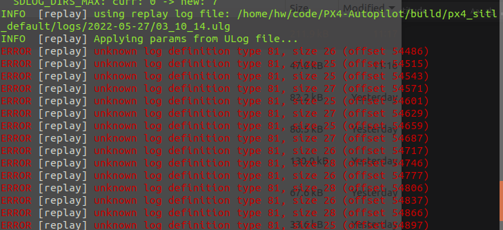 ekf2 replay does not work for SDLOG_PROFILE = 2 · Issue #17578 · PX4 ...