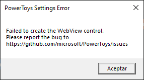 Failed to create the WebView control. · Issue #2718 · microsoft ...