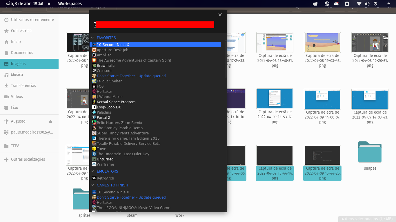 Captura...
Small Mode also has issues ![Captura de ecrã de 2022-04-09 15-46-26