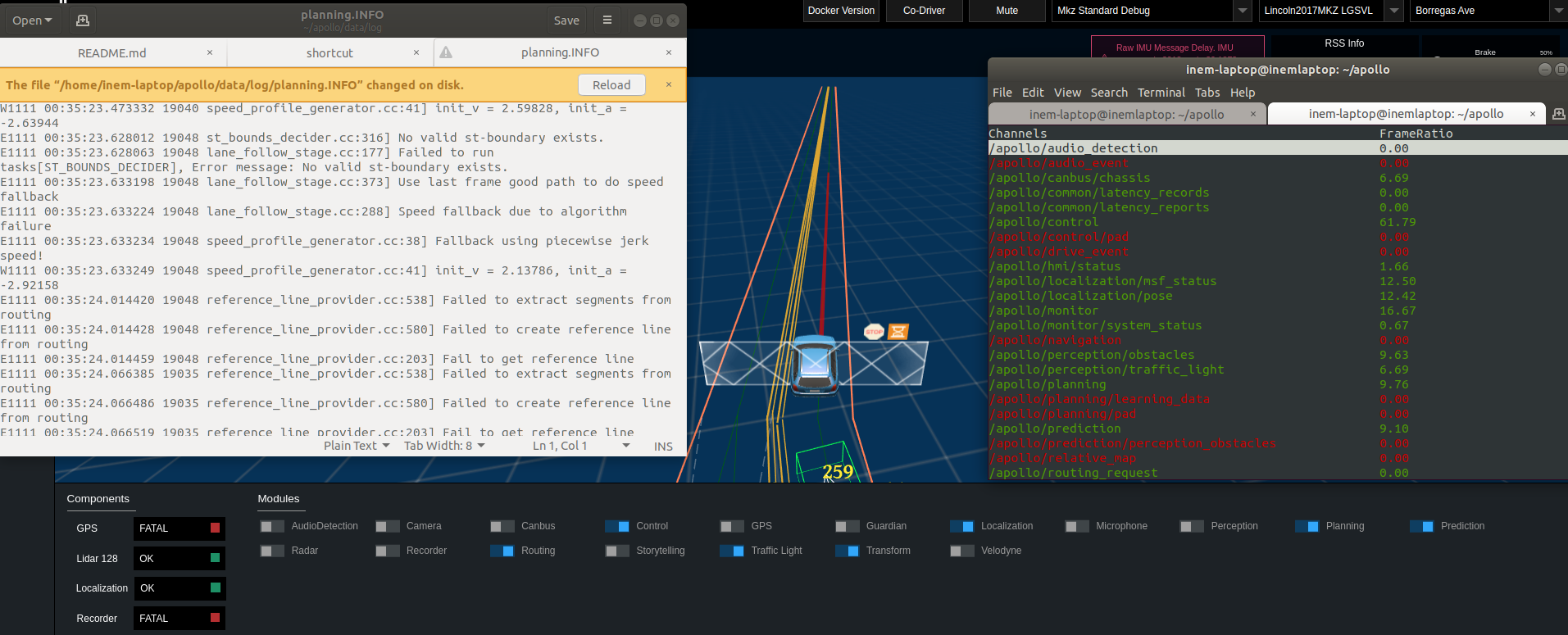 Failure in running route editing · Issue #12960 · ApolloAuto/apollo ...