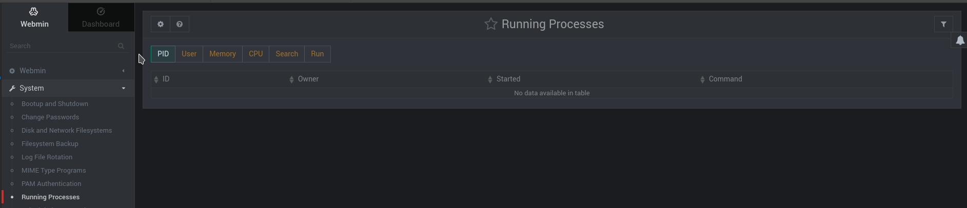 Webmin showing 0 Running Processes After Upgrading to Ubuntu 20.04 ...