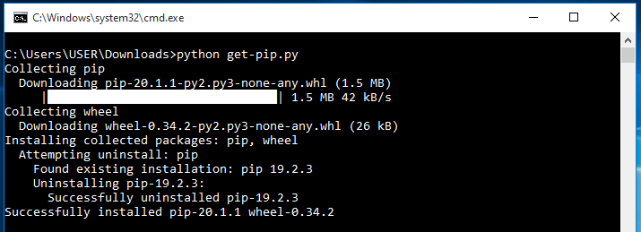 INSTALL PIP
