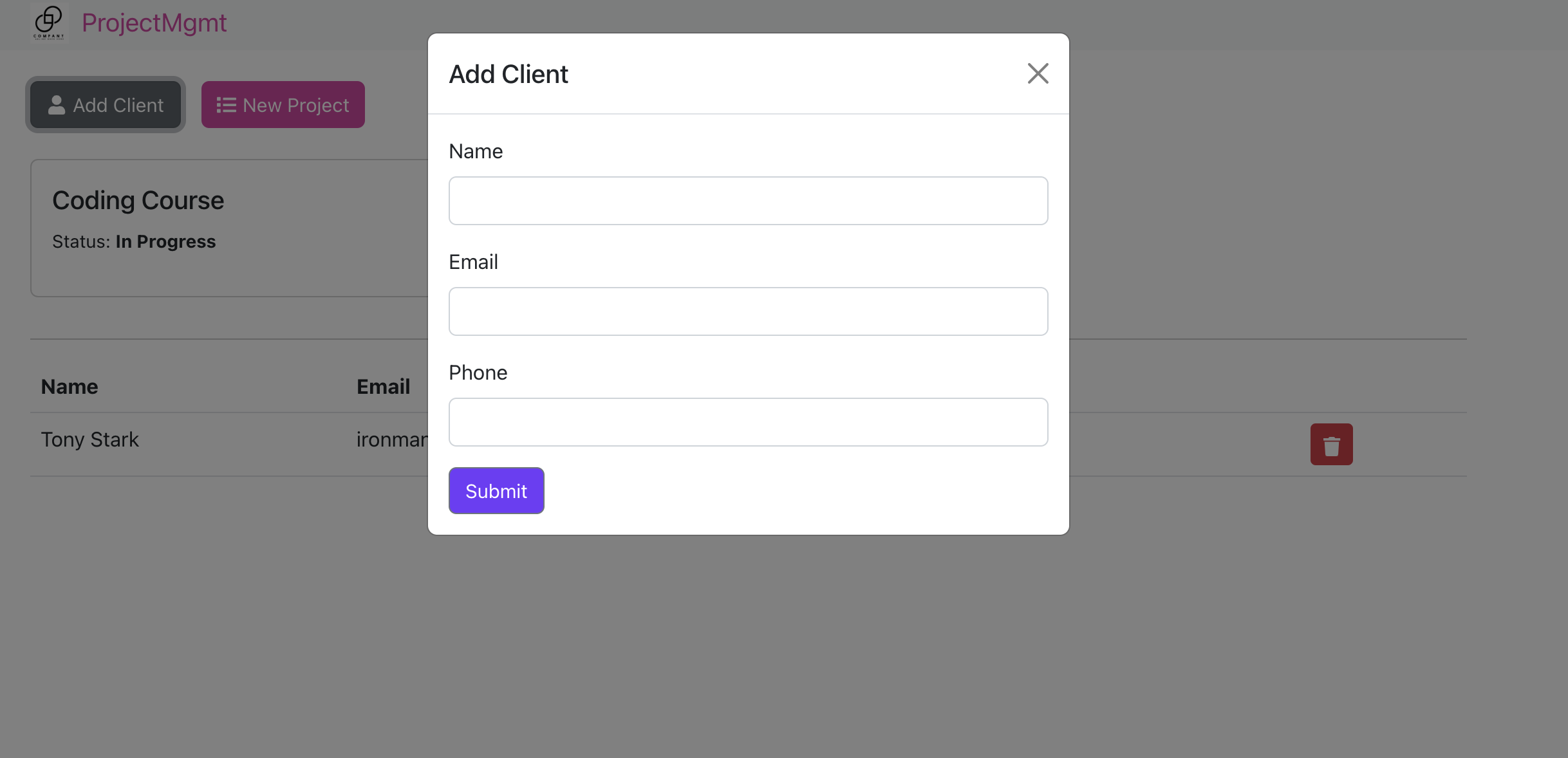 GitHub - sidsoc12/GraphQLProjectManagementApp: Project Management App ...
